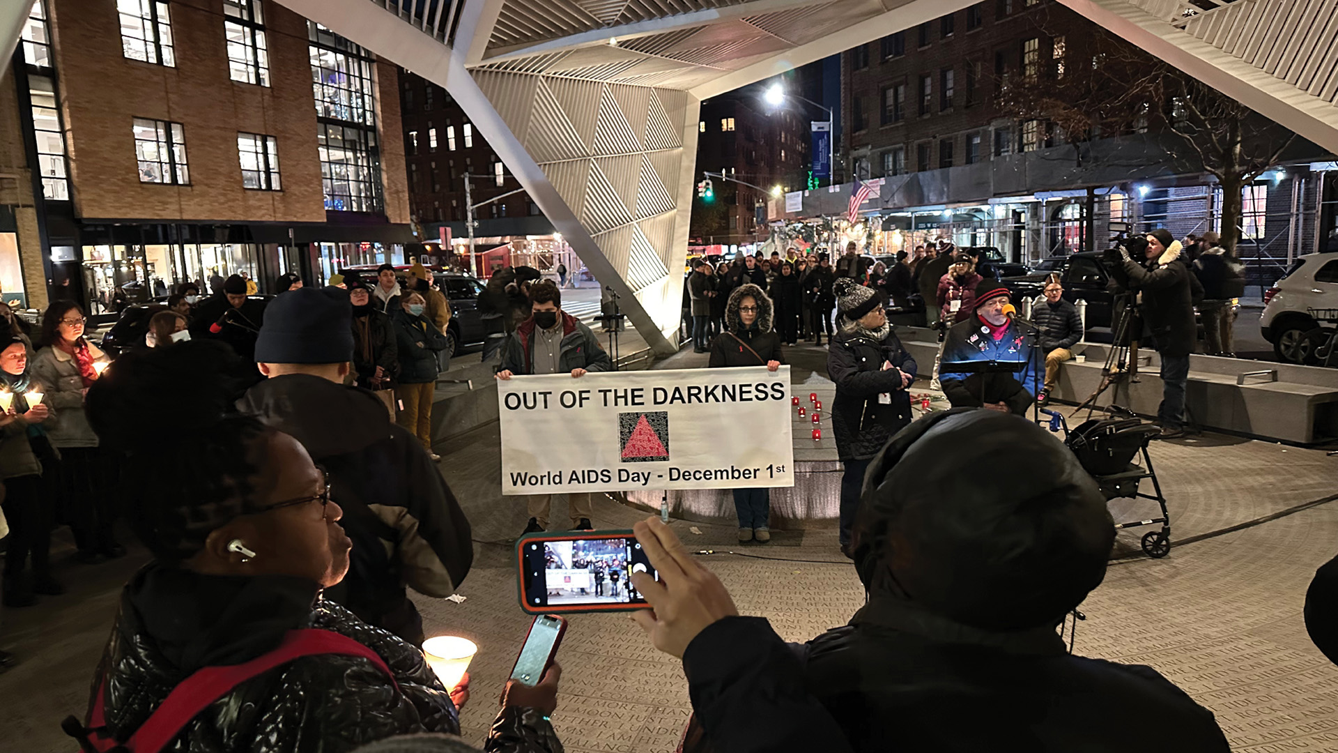 World AIDS Day Out of the Darkness event 2022